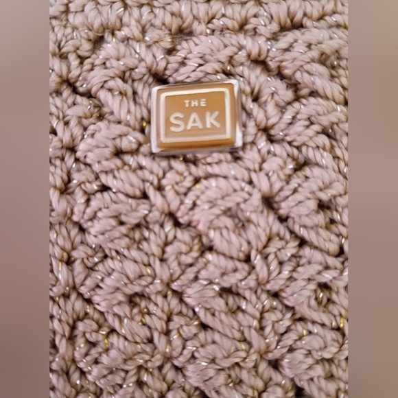 The Sak Gold Metallic  Crochet Women's Bag - Picture 2 of 11